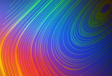 Açık mavi, kırmızı vektör soyut parlak şablon. Gradyan ile modern soyut çizim. Bir cep telefonu için arka plan.