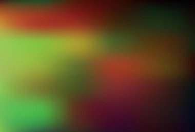 Koyu yeşil, sarı vektör bulanık parlak soyut arkaplan. Parlak renkli bir illüstrasyon. Çalışmalarınız için akıllı tasarım.