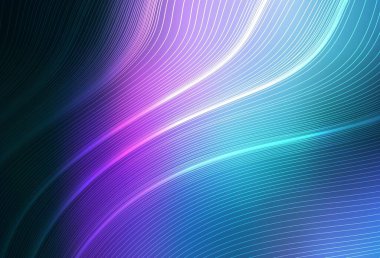 Koyu pembe, mavi vektör soyut arkaplan. Gradyan ile modern soyut çizim. Tasarımlar için arka plan.