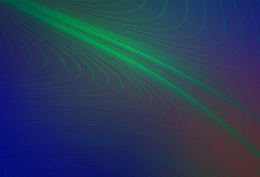 Light Blue, Red vector pattern with wry lines. Colorful abstract illustration with gradient lines. Abstract design for your web site.