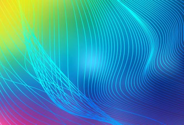 Işık Çok renkli vektör soyut parlak şablon. Degrade ile bulanıklık tarzında yeni renkli çizim. Tasarımlar için arka plan.