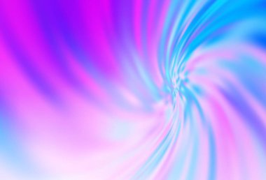 Açık pembe, mavi vektör soyut bulanık arkaplan. Yaratıcı illüstrasyon, yarım tonlu ve eğimli. Tasarımlar için arka plan.