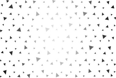 Light Gray vector polygonal template. Colorful abstract illustration with triangles. Brand new design for your business.
