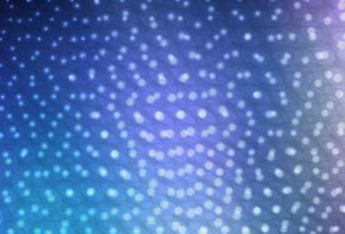 Koyu pembe, benekli mavi vektör arkaplan. Doğa tarzında renkli baloncuklu soyut illüstrasyon. Güzel web siteleri için desen.