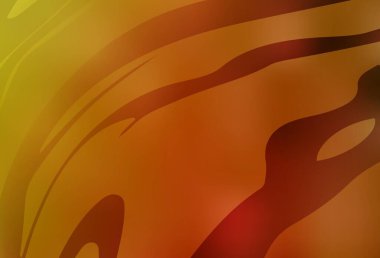 Açık Turuncu vektör bulanık şablon. Görüntü stili ve gradyanı olan yeni renkli çizimler. İş tasarımınız için yeni biçim.