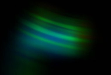 Dark Green vector abstract bright pattern. A completely new colored illustration in blur style. Background for designs.