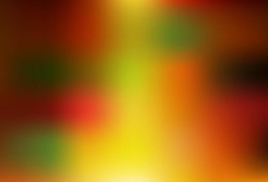 Koyu turuncu vektör renkli bulanık arkaplan. Gradyan ile modern soyut çizim. İş tasarımınız için yeni biçim.