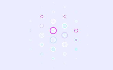 Açık mavi, diskli yeşil vektör dokusu. Bulanık yağmur damlaları olan soyut bir çizim. Fütürist reklamlar ve kitapçıklar için şablon.