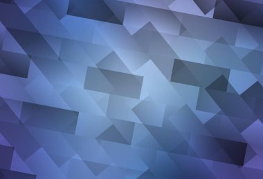 Açık Pembe, eşkenar dörtgenli mavi vektör şablonu. Soyut arkaplanda dikdörtgenler ve renkli gradyanlar. Şablon bir arkaplan olarak kullanılabilir.