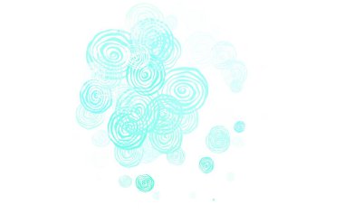 Açık yeşil vektör doğal arkaplan ve güller. Origami tarzında çiçeklerin karalama çizimi. İşiniz için yepyeni bir tasarım..