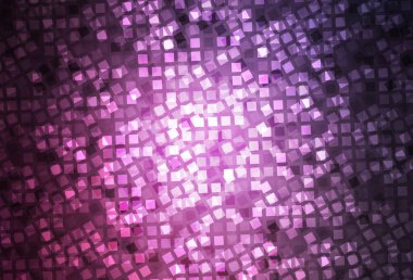 Eşkenar dörtgenli koyu pembe vektör şablonu. Renkli dikdörtgenlerle modern soyut çizimler. İniş sayfası için modern şablon.