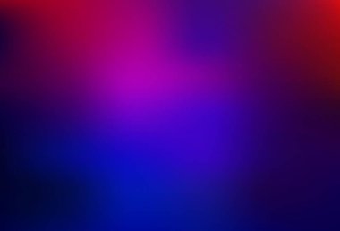 Açık mavi, kırmızı vektör parlak deseni bulanıklaştırdı. Görüntü stili ve gradyanı olan yeni renkli çizimler. İşiniz için yeni tasarım.