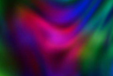 Koyu renkli vektör bulanık ve renkli desen. Gradyan ile modern soyut çizim. Marka kitabı için zarif bir arkaplan.