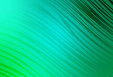 Açık yeşil çizgili bir şablon. Eğri şekilli yepyeni renkli bir tasvir. Cep telefonu ekranları için arkaplan.