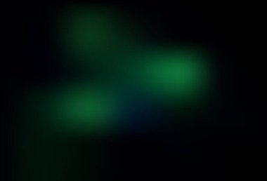 Koyu yeşil vektör parlak şablonu bulanıklaştırdı. Soyut ve gradyan renkte renkli çizimler. Marka kitabınız için yeni biçim tasarımı.