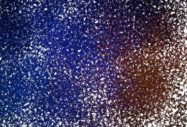 Lacivert, parlak çizgili kırmızı vektör arkaplan. Bulanık arkaplanda gradyanı olan çizgiler. Reklam, kitapçıklar, broşürler için desen.