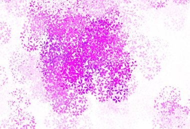 Açık mavi, kırmızı vektör yapraklı karalama şablonu. Yaprakları karalama tarzında renkli ve soyut çizimler. Ağ ve ambalaj için elle boyanmış tasarım.