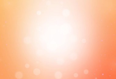 Açık Turuncu vektör arkaplanı tatil tarzında. Noel tarzında renkli bir tasarım ve eğilim. Kitapçıklar, eğitim broşürleri.