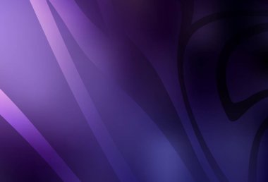 Koyu mor vektör soyut parlak şablonu bulanıklaştırdı. Yaratıcı illüstrasyon, yarım tonlu ve eğimli. Çalışmalarınız için akıllı tasarım.