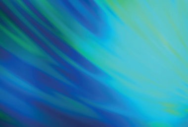 Açık yeşil vektör soyut bulanık yerleşim. Görüntü tarzında tamamen yeni bir renkli çizim. İşiniz için yepyeni bir tasarım..