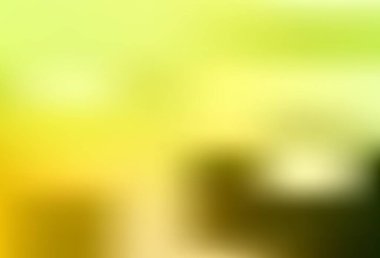Açık yeşil, sarı vektör bulanık desen. Parlak renkli bir illüstrasyon. Web siteniz için bulanık tasarım.