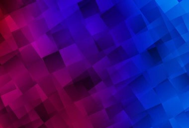 Lacivert, eşkenar dörtgenli kırmızı vektör şablonu. Dikdörtgenli soyut gradyan çizimi. Web siteleri için şablon kullanılabilir.