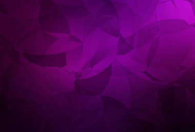 Koyu pembe vektör soyut çokgen desen. Üçgenli parlak renkli çizimler. Dizaynınız için üçgen desen.