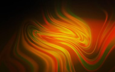 Koyu turuncu vektör bulanık ve renkli desen. Soyut renkli gradyan çizimi. Bir cep telefonu için arka plan.