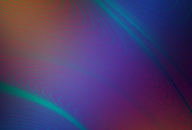 Açık mavi, kırmızı vektör arkaplanı ve ince çizgileri var. Çağdaş gradyan soyut çizgileri olan çizimler. Marka kitabı için şık bir desen.