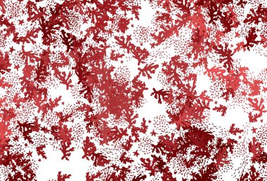 Soyut biçimlerde açık kırmızı vektör dokusu. Soyut gradyan şekilli basit renkli çizimler. Bir cep telefonu için arka plan.