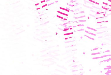 Açık pembe, renkli çizgileri olan sarı vektör dokusu. Bulanık arkaplanda gradyanı olan çizgiler. Reklam, kitapçıklar, broşürler için desen.