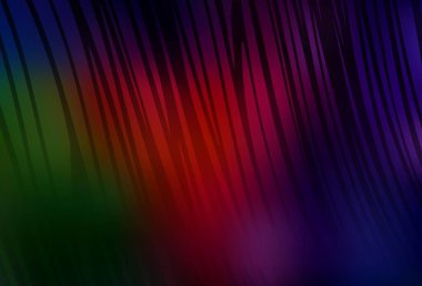 Koyu yeşil, eğri çizgileri olan kırmızı vektör dokusu. Yaratıcı illüstrasyon, yarım tonlu ve eğimli. Posterler ve afişler için iş tasarımı.