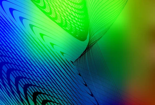 Vecteur Multicolore Foncé Mise Page Abstraite Brillante Illustration Colorée Dans — Image vectorielle