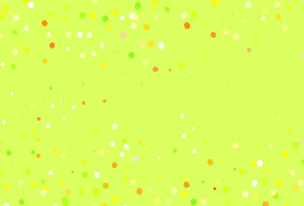 Ανοιχτό Πράσινο Κόκκινο Διανυσματικό Πρότυπο Χαοτικά Σχήματα Απλή Πολύχρωμη Απεικόνιση — Διανυσματικό Αρχείο