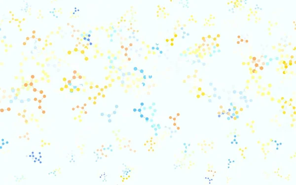 Texture Vectorielle Bleu Clair Jaune Avec Concept Intelligence Artificielle Illustration — Image vectorielle