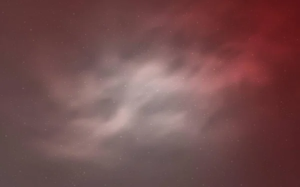 밤하늘의 빛나는 분홍빛 패턴입니다 천문학별들로 그림을 줍니다 우주적 배경에 — 스톡 벡터