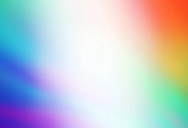 Lumière Multicolore Vecteur Abstrait Fond Flou Illustration Colorée Abstraite Avec — Image vectorielle