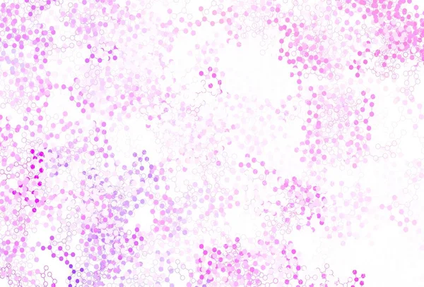 Açık Mor, Pembe vektör arkaplan ve yapay zeka verileri. Parlak renkli bir illüstrasyon ve yapay zekanın gerçek yapısı. Zeka ve yenilik reklamları için şablon.