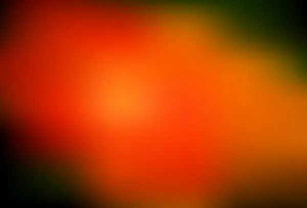 Vector Naranja Oscuro Borrosa Plantilla Brillante Ilustración Abstracta Colorida Con — Vector de stock