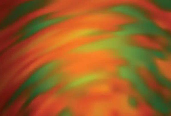 Темно Оранжевый Вектор Цветного Размытия Творческая Иллюстрация Полутоновом Стиле Градиентом — стоковый вектор