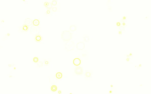 Ljusgrön Gul Vektor Bakgrund Med Fläckar Glitter Abstrakt Illustration Med — Stock vektor