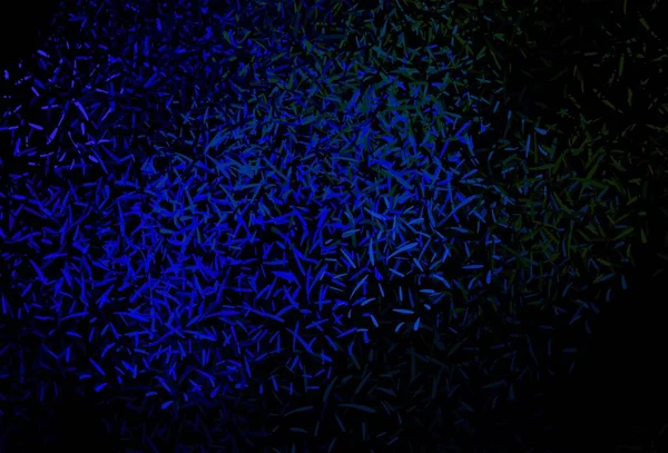Тёмная Многоцветная Векторная Текстура Цветными Линиями Размытый Декоративный Дизайн Простом — стоковый вектор