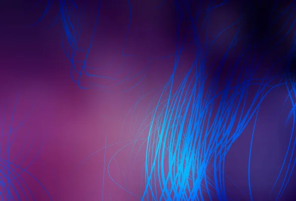 Dark Pink Vector Colorful Blur Background Completely New Colored Illustration — Stok Vektör
