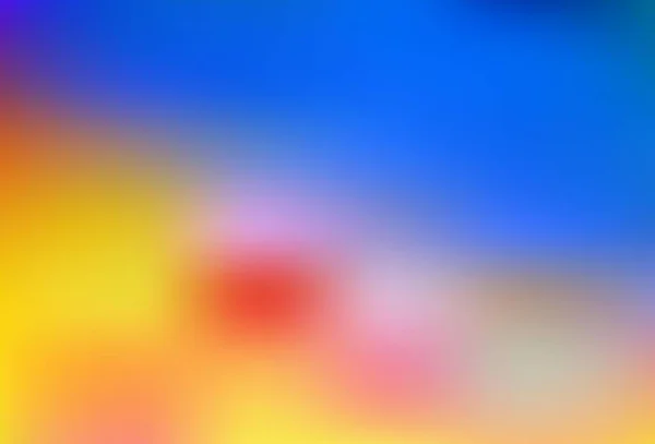 Світло Блакитний Жовтий Вектор Розмитий Блиск Абстрактний Шаблон Сучасна Абстрактна — стоковий вектор