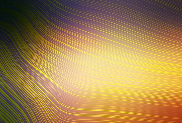 Rosa Claro Vector Amarillo Diseño Abstracto Ilustración Abstracta Colorida Con — Vector de stock