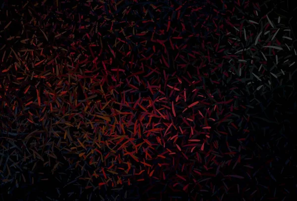 Темно Красная Желтая Векторная Компоновка Плоскими Линиями Блестящие Абстрактные Иллюстрации — стоковый вектор