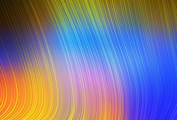 Luz Multicolor Vector Abstracto Brillante Patrón Ilustración Abstracta Brillante Con — Vector de stock