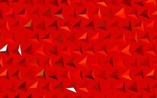 Tmavě Červená Žlutý Vektorový Vzor Polygonálním Stylem Ilustrace Sadou Barevných — Stockový vektor