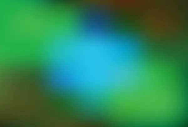 Bleu Clair Fond Flou Coloré Vecteur Jaune Nouvelle Illustration Colorée — Image vectorielle