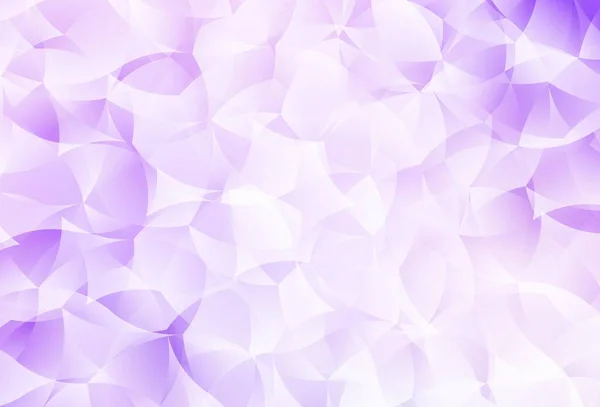 Фиолетовый Вектор Света Абстрактный Мозаичный Фон Красочная Абстрактная Иллюстрация Треугольниками — стоковый вектор